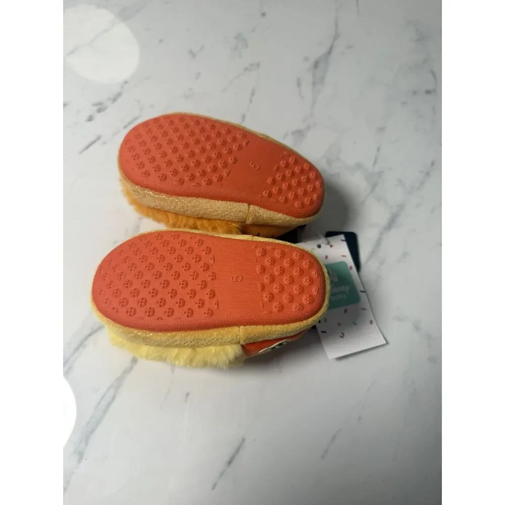 Disney Baby Boys Winnie the Pooh and Tigger Plush Slippers Toddler 5